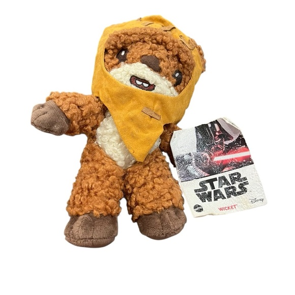 STAR WARS WICKET EWOK PLUSHIE PLUSH FIGURE ROTJ RETURN OF THE JEDI NWT 9" 2021 - Picture 1 of 3